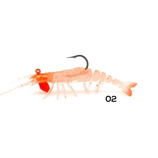 Avlivari 3D Shrimp 6 Gr 5,5 Cm Zıplatmalı Silikon Karides