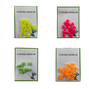 Avlivari 6 mm Glowlu Boncuk 20li Paket