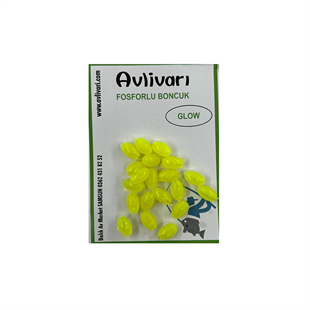 Avlivari 6 mm Glowlu Boncuk 20li Paket