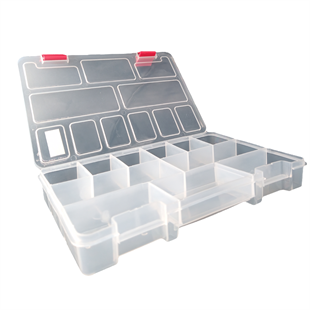 Avlivari 9 inc Şeffaf Organizer Kutu