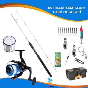 Avlivari Alesta Niagara 210 Cm 75-150 Gr - Ecco 6000 Tam Takımı Kıyı Hobi Tekne Olta Seti