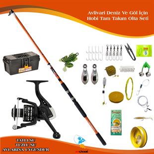 Apache 300 Cm 250 Gr Superx 5000 14 BB Tam Takım Hobi Deniz Ve Göl Olta Seti