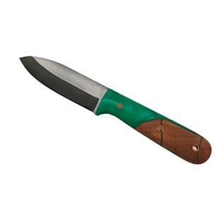 Avlivari El Yapımı Deri Kılıflı Çelik Kamp Bıçağı