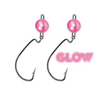 Avlivari Hareketli Jig Head Ofset Glow Kanca 5 Gr