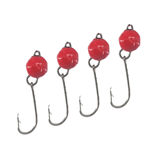 Avlivari Hareketli Kırmızı Jighead 8 Gr