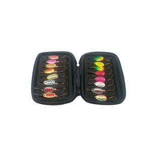 Avlivari Jaxel NATOLİA Döner Kaşık, Döner Olta Kaşığı, Dönen Kaşık, Olta Kaşığı 16lı Set 