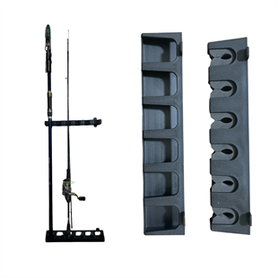 Avlivari Kamış Olta Rafı Duvar Montaj Modüler Standı