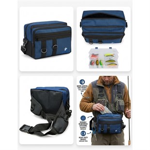 Avlivari Spin-Lrf Bel ve Omuz Askılı Ekipman Çantası