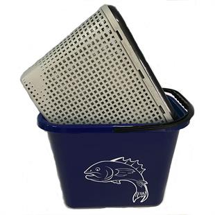 Avlivari Süzgeçli Plastik Balıkçı Kovası