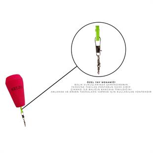Avlivari Yaylı Şamandıralı Yüzey Çinekop-Sarıkanat-Lüfer Takımı 25 Gr