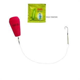 Avlivari Yaylı Şamandıralı Yüzey Fosforlu Set Çinekop-Sarıkanat-Lüfer Takımı 20 Gr