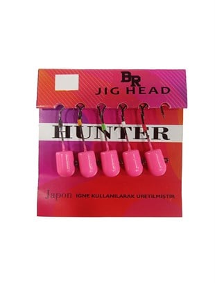 Bera Hunter Glowlu Karides Gözlü Jig Head 3,5 Gr