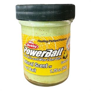 Berkley PowerBait Doğal Kokulu Glitter (Simli) Alabalık Hamuru - Garlic Glitter