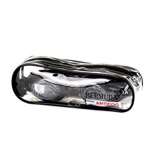 Çantalı Bermuda Bestway Antifog Yüzücü Gözlüğü Prof Pembe