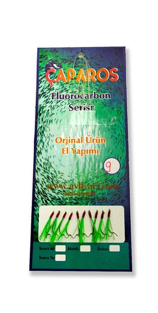 Çaparos Çapari Fluorocarbon Serisi Koyu Yeşil