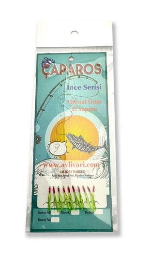 Çaparos Çapari İnce Serisi Açık Yeşil