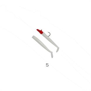 Captain 3071 Ultimate Soft 12,5cm Lrf-Spin Silikon Yem