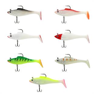 Captain 3568 Cracker Soft 12cm Levrek Turna Silikonu 3lü Set Suni Balık