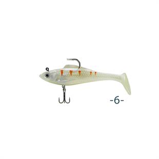 Captain 3568 Cracker Soft 12cm Levrek Turna Silikonu 3lü Set Suni Balık