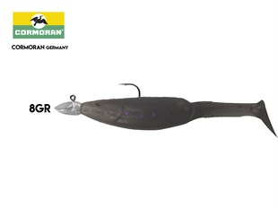 Cormoran K-DON Jumper S11 7.5 CM Patlıcan Moru Jighead Silikon Yem