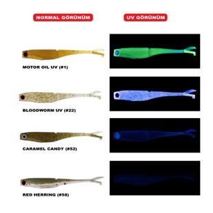 Daiwa Bait Junkie Flick 7.5 cm Silikon Balık Yemi – Spin & LRF**