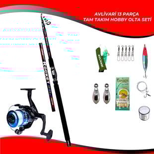 Ecotackle Rocket 300 cm 100-300 gr Olta Kamışı- Avlivari Ecco 5000 Olta Makinası Tam Takım Kıyı Hobi Usta Olta Seti