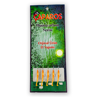 El Yapımı 5li Açıkdeniz Levrek, Uskumru, Palamut, Kolyos, Çinekop, Çaparisi - Turuncu