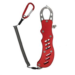 Eurofish Aluminum Grip Metal Balık Tutucu Maşa Kırmızı