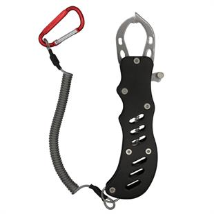 Eurofish Aluminum Grip Metal Balık Tutucu Maşa Siyah