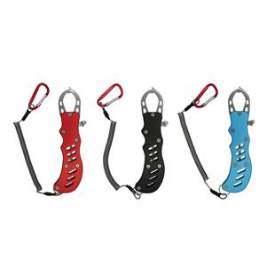 Eurofish Aluminum Grip Metal Balık Tutucu Maşa Siyah