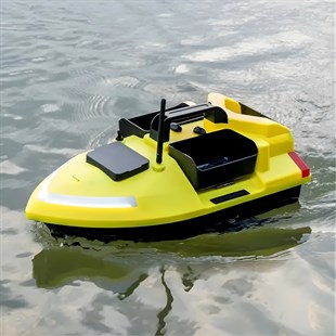 FlyTech V020 12000mAH Pilli, 500m Gpsli Balık, Sazan Yemleme Teknesi Ve Botu