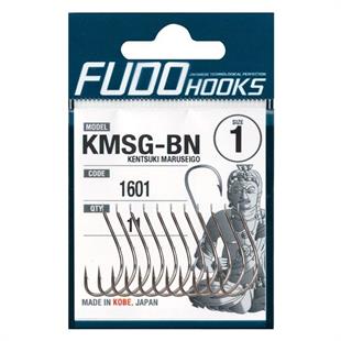 FUDO 1601 KENTSUKI MARUSEIGO BLACK NiKEL Olta iğnesi / Balık Kancası