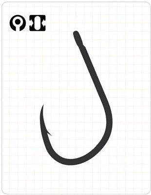 Fudo 3007 Iseama Delikli Pala Olta Teflon İğne Kanca