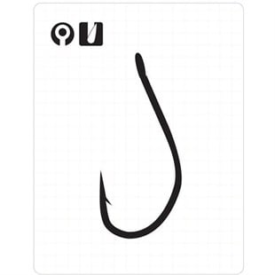 Fudo 3201 Maruseigo W/Ring Black Nikel Olta İğne Kanca