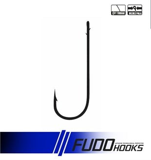 FUDO 6111  WORM BLACK NIKEL KANCA
