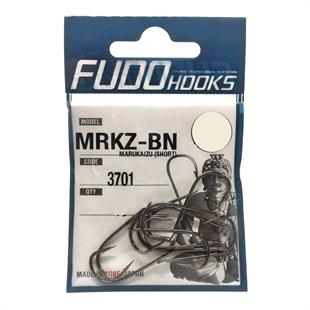 Fudo Hooks 3701 Marukaizu ( Short ) Black Nikel Olta iğnesi / Balık Kancası