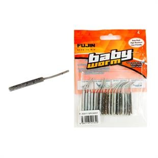 Fujin Baby Worm Kokulu 5.2 Cm LRF Sahte Silikon Yem (3 Adet Kanca Hediye)