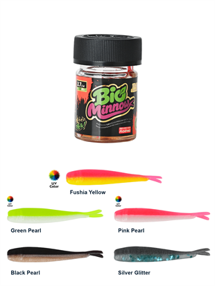 Fujin Bio Minnow 3.7cm Floating Sıvılı Kokulu LRF Silikonu