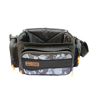 Fujin Black Camo Helper Bag  Balıkçı Çantası