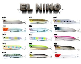 Fujin Elnino EN-130SW 13cm 31.5gr Maket Balık