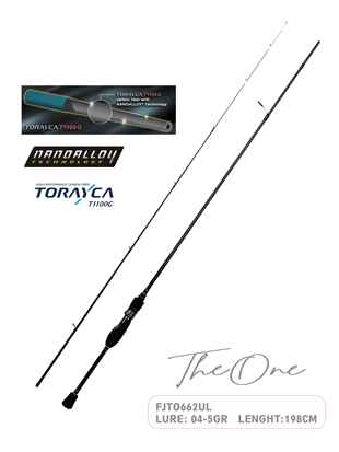 Fujin Fujin TheOne 198cm 04-5gr LRF Kamışı 662UL