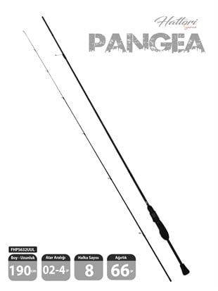 Fujin Hattori Pangea 190cm 02-4gr LRF Kamışı 632UUL