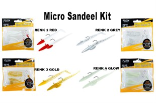 Fujin Micro Sandeel Kit Lrf Silikonu