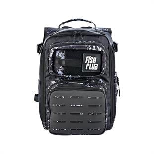 Fujin ProAji Back Pack Black Camo Balıkçı Sırt Çantası
