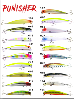 Fujin Punisher Spin Maket Balık Yem PN105SW