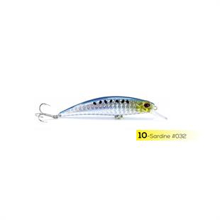 Fujin Ziggy 70mm 9.6gr Sinking LRF Maket Balık