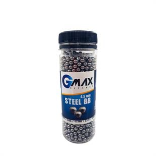 Gmax Defense Steel BB 4,5 mm BBs Saçma 1500 Pcs