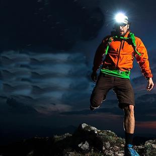 Gold Orion KM-214 Hareket Sensörlü 42 LED 1200 Lmn Şarjlı Kafa Lambası - 6 Mod Süper Parlak