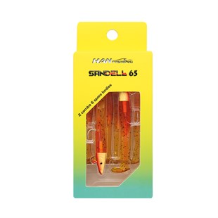 Hanfish Sandeel Silikon 65mm 3.2gr SL Silikon Yem
