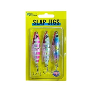 Hanfish Uv Glow Mix Slap Jigs 10 GR